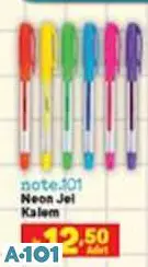 NOTE 101 NEON JEL KALEM